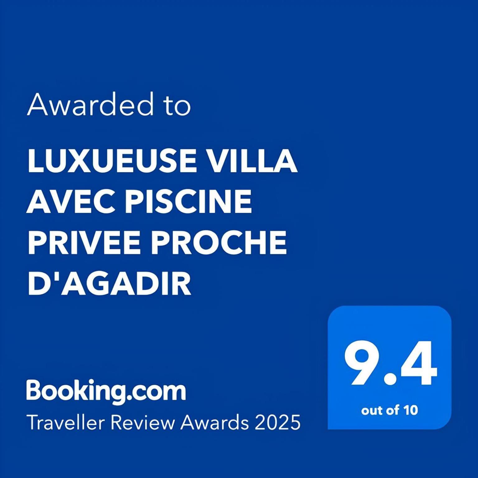 Luxueuse Villa Avec Piscine Privee Proche D'Agadir Kültér fotó